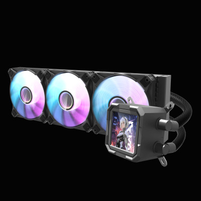 TẢN NHIỆT AIO CPU DARKFLASH DV360S IPS LCD - Hàng chính hãng