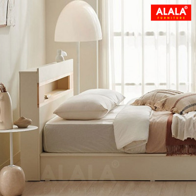Giường ngủ ALALA1213 + 3 hộc kéo / Miễn phí vận chuyển và lắp đặt/ Đổi trả 30 ngày/ Sản phẩm được bảo hành 5 năm từ thương hiệu ALALA/ Chịu lực 700kg 
