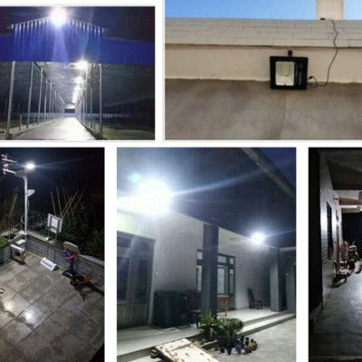 Đèn Led pha năng lượng mặt trời (30W/60W/100W/200W) siêu sáng  - Có chế độ bật tắt tự động, điều khiển từ xa, chống nước IP67