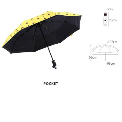 Ô Dù đi mưa họa tiết gấu mặt đơ ngộ nghĩnh GMD05071