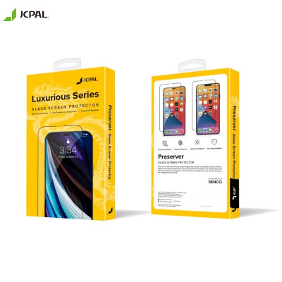 Miếng Dán Cường Lực Trong Suốt Dành Cho iPhone 14 PRO MAX / 14 PRO / 14 PLUS / 14 / 13 JCPAL PRESERVER - HÀNG CHÍNH HÃNG