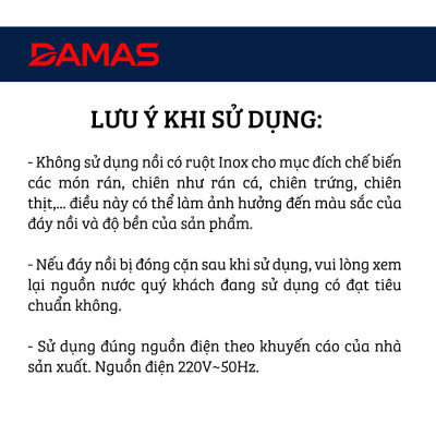 Nồi Lẩu Điện Mini 2 Mức Nhiệt - Ca Nấu Mì Điện Đa Năng DAMAS DK-8012 (1.2 Lít) - Hàng Chính Hãng