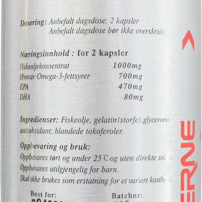 Norsk Omega 3 HJERNE - Bổ não, cải thiện trí nhớ (90 Viên)
