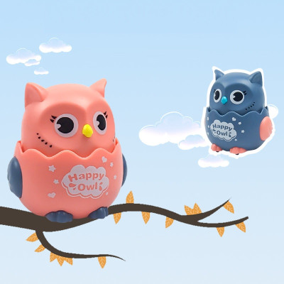 Đồ Chơi Chim Cú Chạy Xoay 360 Độ Happy Owl Nhiều Màu PaKaSa - Hàng chính hãng (Giao màu ngẫu nhiên)