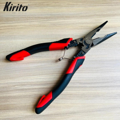 Bộ Kìm Đa Năng Kirito Japan CR-V – Tuốt, Cắt, Uốn Dây | Siêu Bền, Tiết Kiệm 30% Lực có lò xo