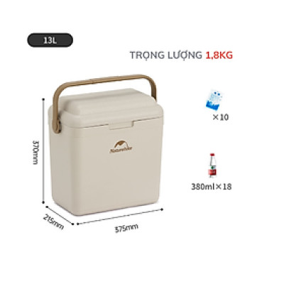 Thùng giữ nhiệt kháng khuẩn tới 24H NatureHike CNK2300BS011