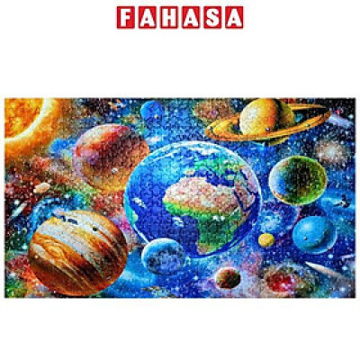 Tranh Xếp Hình 750 Mảnh 60 x 40 cm - The Solar System - Minh Châu 750-02