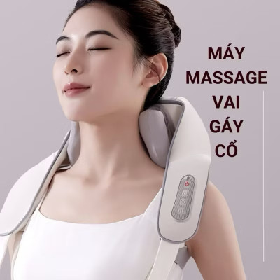 ￼MÁY MASSAGE CỔ VAI GÁY 6D - KỸ THUẬT MASSAGE TRỊ LIỆU SỐ 8 - CẢI THIỆN SỨC KHỎE TỔNG THỂ