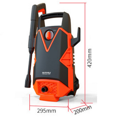 Máy bơm áp lực Yili rửa ôtô, xe máy công suất lớn 1400W, Áp suất 100Bar -  (Bản Cao cấp + Tặng phụ kiện) 