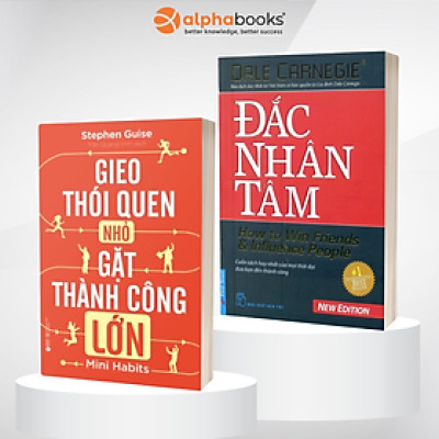Combo 2 Cuốn: Gieo Thói Quen Nhỏ Gặt Thành Công Lớn + Đắc Nhân Tâm