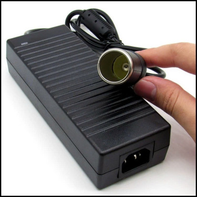 Bộ Adapter 220V - 12V Loại Tốt: Chuyển Đổi Nguồn Dễ Dàng Cho Máy Bơm Lốp và Thiết Bị Khác, ĐÈN TRANG TRÍ , ĐỒNG HỒ TREO TƯỜNG