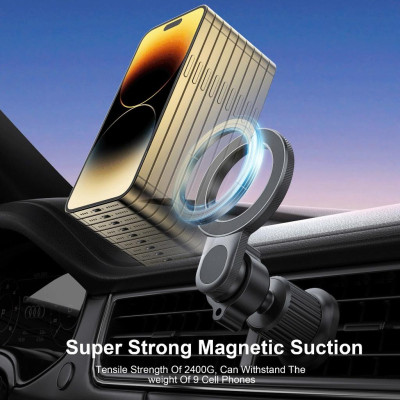 Giá đỡ Wi wu Mago Wi-W051 Car Mount cho điện thoại -Hàng chính hãng