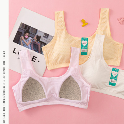 Áo Lót Nữ Học Sinh Ba Lỗ Cotton Thông Hơi Mút Liền 1376 – Êm Ái, Thoáng Mát