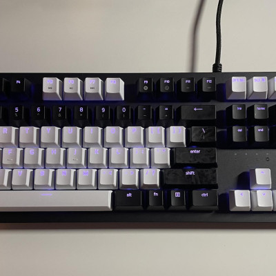 Bộ Keycap Razer PBT Upgrade Set_Mới, hàng chính hãng