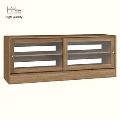 [Happy Home Furniture] SCANDINA, Tủ đựng đồ cửa kính - 2 cánh lùa, 160cm x 45cm x 62cm ( DxRxC), TCL_028