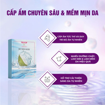 [Set Đỏ kiêu sa] Combo 10 Mặt nạ BESKINATY hỗ trợ phục hồi dưỡng da chuyên sâu