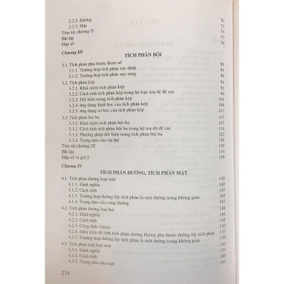 Sách - Bộ Toán Học Cao Cấp Và Bài Tập Toán Cao Cấp Tập 3 - Phép Tính Giải Tích Nhiều Biến Số - KHỔ NHỎ - NXB Giáo Dục-HV