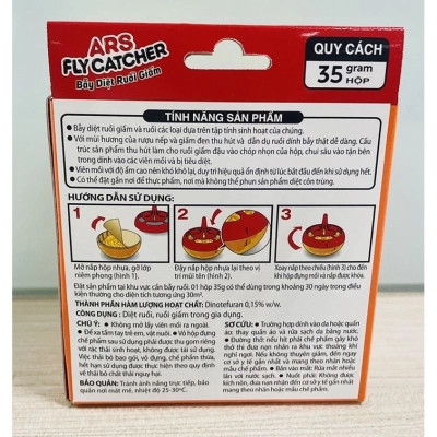 Bẫy diệt ruồi giấm ARS Fly Catcher 35g