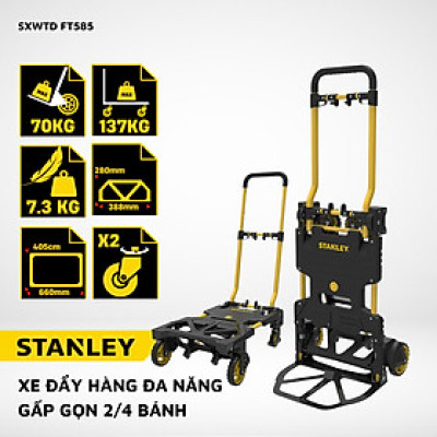 Xe đẩy tay đa năng cao cấp stanley FT585