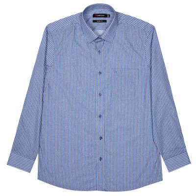 Áo sơ mi nam tay dài form suông Khatoco A1MD538T1-CNSC477-2603-D