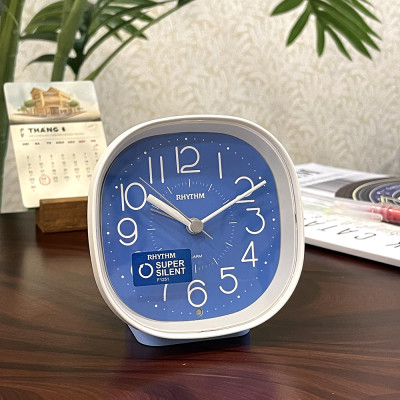 Đồng hồ Rhythm 8RE674WR04 – Kt 10.0 x 10.3 x 5.7cm, 110g. Vỏ nhựa, dùng PIN