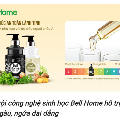 Dầu Xả Công Nghệ Sinh Học Bell Home Thảo Dược Ngủ Ngon 500ML