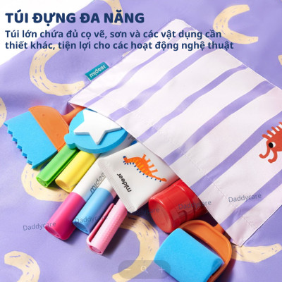 Áo Khoác Vẽ Tranh Mideer Chống Nước Cho Bé, Đồ Chơi Phát Triển Trí Tuệ Cho Trẻ Em Từ 2,3,4,5,6 Tuổi