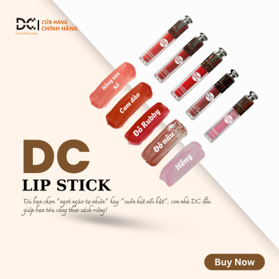 SON DƯỠNG MÔI DC - LIP GLOSS  & MOUTURZING LIP STICK