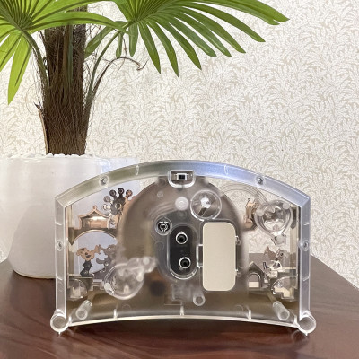 Đồng hồ Rhythm 4SE535WD13 Kt 24.0 x 15.5 x 6.8cm, 450g. Vỏ nhựa. Dùng Pin.