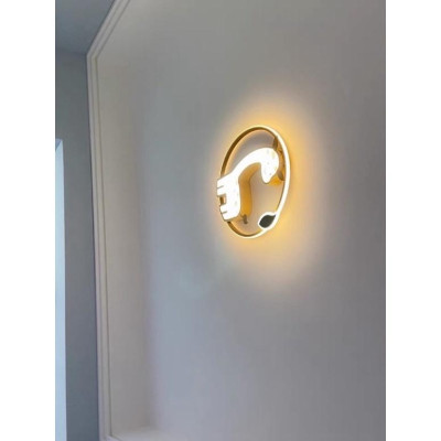 Đèn trần phòng trẻ em,đèn trần hình hươu cao cổ vàng DT