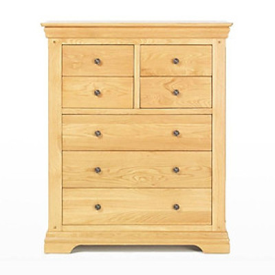 Tủ 7 Ngăn Kéo Đứng Victoria Gỗ Sồi IBIE