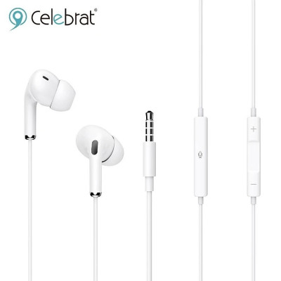 Tai nghe Celebrat G15 chân cắm 3.5 ly, chất lượng âm thanh HIFI, Kim Ánh bảo hành hàng chính hãng 12 tháng