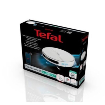 Robot hút bụi lau nhà Tefal RG7447WH - Trắng - Hàng chính hãng