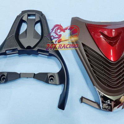 ComBo Mặt Nạ Vision kiểu SH Ý (nhiều màu) + Cảng Vision đen nhám sử dụng Vision đời 2014-2020