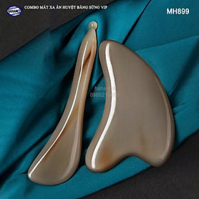 Combo Mát xa làm đẹp da bằng sừng Super VIP - Làm Mịn Da Mặt Và Toàn Thân/ giúp lưu thông khí huyết - MH899 - HAHANCO