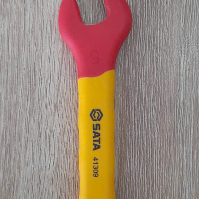 Cờ lê đầu mở 9mm cách điện 1000V VDE SATA 41309