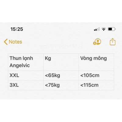 COMBO 5 QUẦN LÓT NỮ THUN LẠNH TRƠN BIG SIZE ANGELAVIC