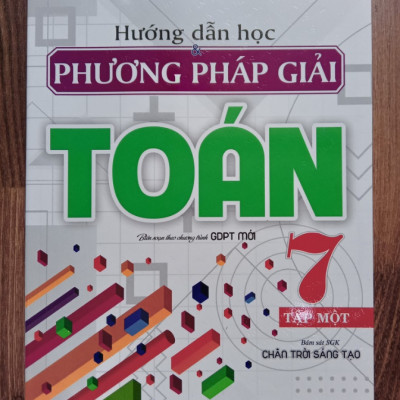 Sách - Combo Hướng Dẫn Học & Phương Pháp Giải Toán Lớp 7 - Tập 1 + Tập 2 (Bám Sát SGK Chân Trời Sáng Tạo)