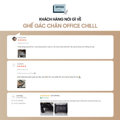 Ghế Gác Chân Công Thái Học Điều Chỉnh 6 Cấp Độ Chiều Cao Thích Hợp Văn Phòng Làm Việc Học Tập, Ghế Kê Chân Chỉnh Dáng Ngồi Tốt Cho Sức Khỏe Cột Sống Giảm Đau Lưng Bảo Hành 90 Ngày