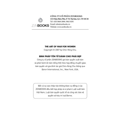 Binh Pháp Tôn Tử Dành Cho Phái Đẹp (Tái Bản)