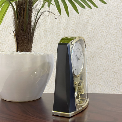 Đồng hồ để bàn Nhật Bản Rhythm 4RP772WR08 Kt 17.8 x 21.3 x 7.6cm, 750g Vỏ nhựa, Dùng Pin