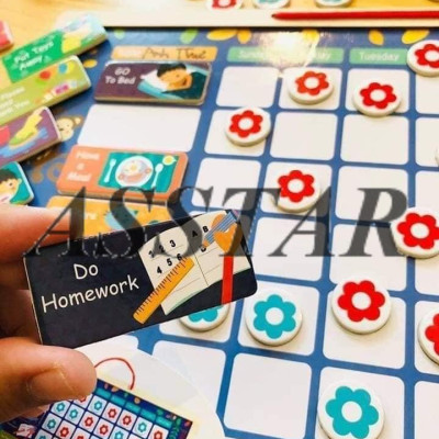 Đồ Chơi Trẻ Em, Bảng Khen Thưởng Kỷ Luật Cho Bé, Đồ Chơi Gỗ Bảng Sticker Có Nam Châm Giúp Bé Rèn Luyện Thói Quen Tốt