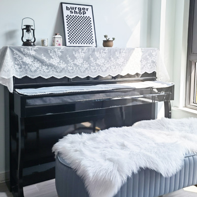 Khăn phủ đàn piano cơ đàn piano điện tử 88 phím phong cách Châu Âu cổ điển sang trọng chống bụi chống xước - HÀNG CHÍNH HÃNG