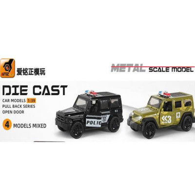 A6-122 Mô hình xe ô tô kim loại tỷ lệ 1:39 (KT 11x4.5x4.8cm)