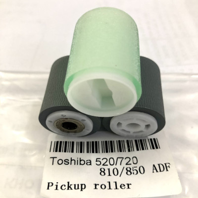 Bộ 3 cao su kéo giấy khay ADF Toshiba 756: Dùng cho máy photocopy Toshiba E 550/ 650/ 600/ 720/ 723/ 850/ 853/ 555/ 655/ 556/ 656/ 756/ 856/ 657/ 857 ( HA - Hàng nhập khẩu )