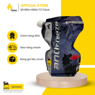 (HCM) Nước Mát pha sẵn ENI ANTIFREEZE BIKE S 1L, màu hồng (Nhập khẩu Ý)