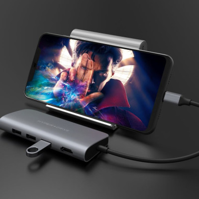CỔNG CHUYỂN HYPERDRIVE POWER 9-IN-1 USB-C HUB FOR IPAD PRO 2018, MACBOOK, SURFACE– HD30F