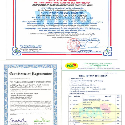 PQA Hoàng Liên là dược phẩm thảo dược có tác dụng ngăn ngừa co thắt ruột, đau bụng do lỵ dùng cho người bị rối loạn tiêu hóa, đau quặn bụng mót rặn.