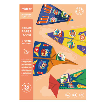 Đồ Chơi Gấp Giấy Thủ Công Mideer Origami Paper Planes – Máy Bay