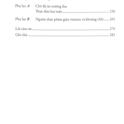 CHẾ ĐỘ ĂN TRƯỜNG THỌ